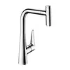 Image de hansgrohe Talis Select M51 Mitigeur de cuisine pivotant, avec douchette extractible, 72826000,
