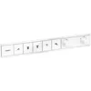Image de hansgrohe RainSelect Module thermostatique RainSelect encastré avec 5 fonctions, blanc mat, 15384700