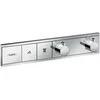 Image de hansgrohe RainSelect Module thermostatique RainSelect encastré avec 2 fonctions, chromé, 15380000