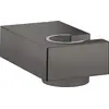 Image de hansgrohe Support mural pour douchette universel E, noir chromé brossé, 28387340