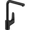 Image de hansgrohe Focus M41 Mitigeur de cuisine 280, 1 jet, noir mat, 31817670