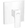 Image de hansgrohe Metropol Set de finition pour mitigeur douche encastré, poignée manette, blanc mat, 32565700
