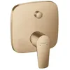 Image de hansgrohe Talis E Set de finition pour mitigeur bain/douche encastré, bronze brossé, 71745140