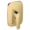 Image de hansgrohe Talis E Talis E Set de finition pour mitigeur douche encastré, aspect doré poli, 71765990