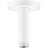 Image de hansgrohe Bras de douche S 100 mm plafond M 1/2", blanc mat, 27393700