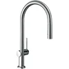 Image de hansgrohe Talis M54 Mitigeur de cuisine 210, avec douchette extractible 2 jets, chromé, 72800000