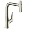 Image de hansgrohe Talis Select M51 Mitigeur de cuisine pivotant, avec douchette extractible, 72824800,