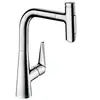 Image de hansgrohe Talis Select M51 Mitigeur de cuisine pivotant, avec douchette extractible, 72824000,