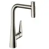 Image de hansgrohe Talis Select M51 Mitigeur de cuisine pivotant, avec douchette extractible, 72823800,