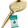 Image de hansgrohe Raindance Select S Douchette à main 120 3 jet EcoSmart 9l/min, aspect doré poli, 26531990
