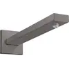 Image de hansgrohe Bras de douche Square M 1/2" 389 mm, noir chromé brossé, 27694340