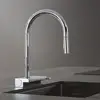 Image de hansgrohe Aquno Select M81 Mitigeur de cuisine pivotant, avec douchette extractible, 73837000,