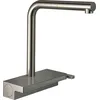 Image de hansgrohe Aquno Select M81 Mitigeur de cuisine 250, avec douchette extractible 2 jets, aspect acier inox, 73836800