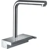 Image de hansgrohe Aquno Select M81 Mitigeur de cuisine 250, avec douchette extractible 2 jets, chromé, 73836000