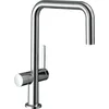 Image de hansgrohe Talis M54 Robinet de cuisine avec vanne d'arrêt Chromé