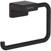 Image de hansgrohe AddStoris - Porte-papier WC, Distributeur de papier toilette pour montage mural, Support de rouleau de papier toilette, fixation cachée, Accessoires de salle de bains, Noir mat, 41771670