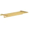 Image de hansgrohe AddStoris - Porte-serviettes multi-barres 648 mm, Porte-serviettes de bain pour montage mural, fixation cachée, Accessoires de salle de bains, Aspect doré poli, 41751990