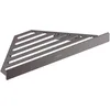Image de hansgrohe AddStoris - Tablette d'angle murale, Panier de douche, Étagère d'angle salle de bain, Étagère de douche d'angle, Porte-savon douche, Accessoires salle de bain, aspect doré brossé, 41741250