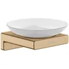 Image de hansgrohe AddStoris - Porte-savon, Porte-savon pour montage mural, fixation cachée, Accessoires de salle de bains, Bronze brossé, 41746140