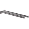 Image de hansgrohe AddStoris - Porte-serviettes double branche 450 mm, Porte-serviettes de bain, Barre porte-serviettes double, fixation cachée, Accessoires de salle de bains, Noir chromé brossé, 41770340