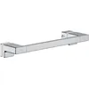 Image de hansgrohe AddStoris - Poignée de porte de douche, Poignée de maintien pour la douche, Porte-serviettes, Porte-serviettes de bain, fixation cachée, Accessoires de salle de bains, Chromé, 41759000