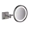 Image de hansgrohe AddStoris Miroir cosmétique, avec éclairage, grossissement x 3, 41790340,