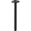 Image de hansgrohe Vernis Shape Bras de douche plafond M 1/2" 300 mm, noir mat, 26407670