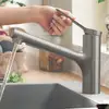 Image de hansgrohe Zesis M33 Mitigeur de cuisine pivotant, avec douchette extractible, 74800800,