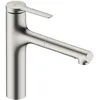 Image de hansgrohe Zesis M33 Mitigeur de cuisine 160 avec douchette extractible 2 jets, aspect acier inox, 74801800