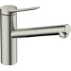 Image de hansgrohe Zesis M33 Mitigeur de cuisine 150 1 jet, aspect acier inox, 74802800
