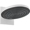 Image de hansgrohe Pulsify S - Douche de tête économie d'eau 7,8 l/min (EcoSmart), Douche pluie (260mm), avec bras de douche, Pommeau de douche avec 2 types de jet pour montage au mur, Blanc mat, 24151700