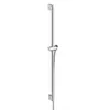 Image de hansgrohe Unica Pulsify S Barre de douche, avec flexible de douche, 24401000,