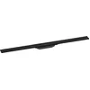 Image de hansgrohe RainDrain Flex - Caniveau de douche linéaire 1000 mm, Siphon de sol découpable pour montage libre, Noir mat, 56046670