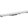 Image de hansgrohe RainDrain Match - Caniveau de douche linéaire 800 mm, Siphon de sol avec cadre réglable en hauteur, Blanc mat, 56038700