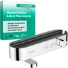 Image de Hansgrohe Mitigeur Thermostatique Bain/Douche Showertablet Select 400, Robinet Thermostatique Baignoire, Chromé, 24340000