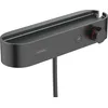 Image de Hansgrohe Mitigeur Thermostatique Douche Showertablet Select 400, Robinet Thermostatique Douche, Noir Mat, 24360670