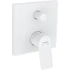 Image de hansgrohe Vivenis Robinet de baignoire encastré 2 fonctions Blanc mat
