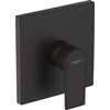 Image de hansgrohe mitigeur douche encastré Vernis Shape, robinet douche à montage encastré, noir mat, 71668670