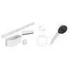 Image de hansgrohe WallStoris Set de douche avec barre et tablette, 3 jets, 24291700,