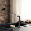 Image de hansgrohe Aqittura M91 Mitigeur de cuisine avec système de filtration de l’eau, pivotant, 76804000,