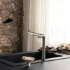 Image de hansgrohe Aqittura M91 Mitigeur de cuisine avec système de filtration de l’eau, pivotant, 76804800,