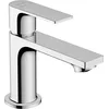 Image de hansgrohe Rebris E - Mitigeur de lavabo avec tirette et vidage, économie d'énergie (CoolStart), Robinet de salle de bain avec hauteur sous bec 84 mm, économie d'eau (EcoSmart+), Chromé, 72587000