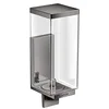 Image de AXOR Distributeur de savon rectangulaire universel pour évier de salle de bain et cuisine en chrome poli noir 42610330