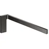 Image de AXOR Porte-serviettes rectangulaire universel en chrome poli noir 42626330