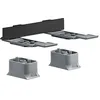 Image de AXOR 42870670 Adaptateur universel SoftSquare en noir mat