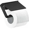 Image de AXOR 42836670 Housse carrée universelle en porte-papier toilette Noir mat