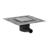 Image de hansgrohe RainDrain Brilliance Évacuation de salle de bains, set complet, pour une installation standard DN 40, 56251800,