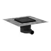 Image de hansgrohe RainDrain Brilliance Évacuation de salle de bains, set complet, pour une installation standard DN 40, 56251670,