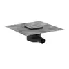 Image de hansgrohe RainDrain Point Évacuation de salle de bains, set complet, pour une installation standard DN 40, 56246800,