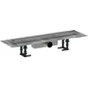 Image de hansgrohe RainDrain Compact - Caniveau de douche linéaire 600 mm à carreler, Siphon de sol pour une installation standard, avec hauteur d'encastrement 63 mm, 56175000